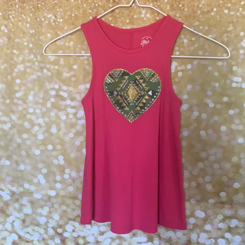 Camo Heart 💚 Tank Top